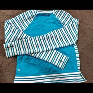 Striped Lululemon Sweatshirt